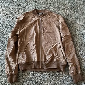American apparel tan jacket BRAND NEW